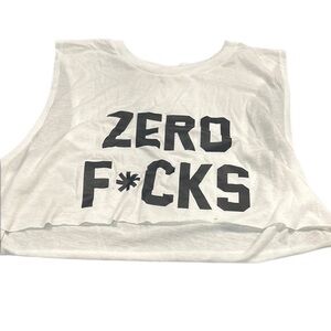 Private Party White Coverup Shirt